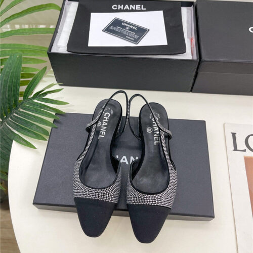 High Quality Luxury Chanel Counter Catwalk Hot Diamond Sandals product detail
