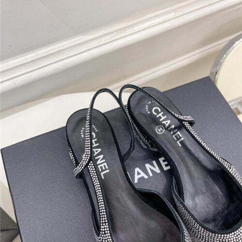 High Quality Luxury Chanel Counter Catwalk Hot Diamond Sandals product detail