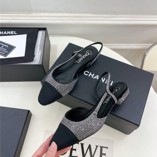 High Quality Luxury Chanel Counter Catwalk Hot Diamond Sandals product detail