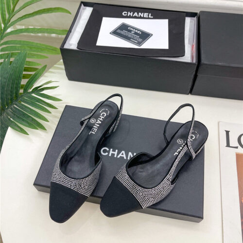 High Quality Luxury Chanel Counter Catwalk Hot Diamond Sandals product detail
