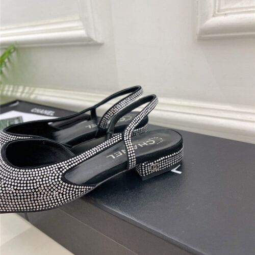 High Quality Luxury Chanel Counter Catwalk Hot Diamond Sandals product detail