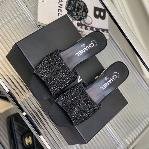 High Quality Luxury Chanel Advanced Handmade High-Heeled Sandals product detail