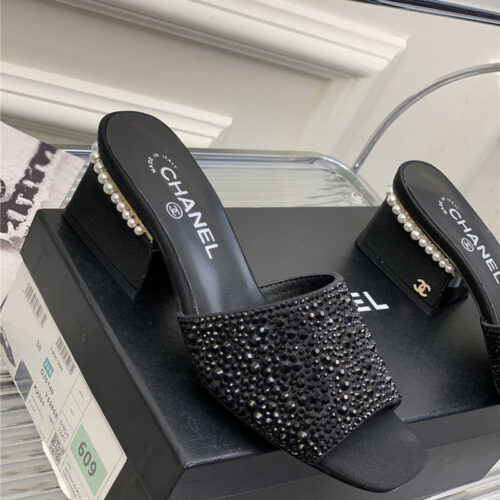 High Quality Luxury Chanel Advanced Handmade High-Heeled Sandals alternate view