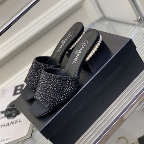 High Quality Luxury Chanel Advanced Handmade High-Heeled Sandals product detail