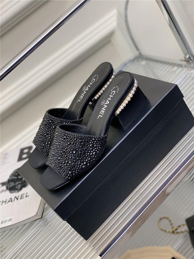 High Quality Luxury Chanel Advanced Handmade High-Heeled Sandals product detail