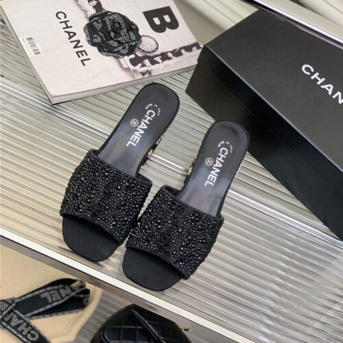 High Quality Luxury Chanel Advanced Handmade High-Heeled Sandals product detail