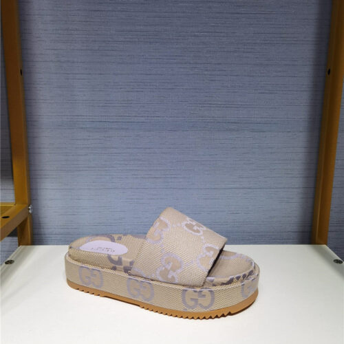 High Quality Luxury Gucci Latest Limited Edition Platform Sandals – Style 11507 product detail