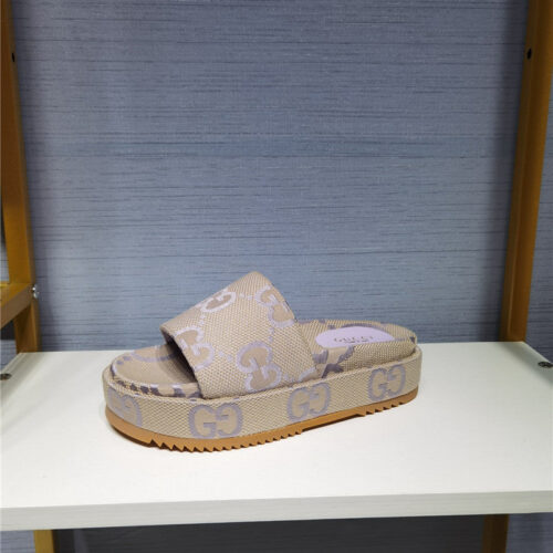High Quality Luxury Gucci Latest Limited Edition Platform Sandals – Style 11507 product detail