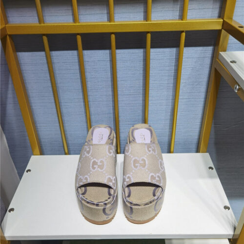 High Quality Luxury Gucci Latest Limited Edition Platform Sandals product detail