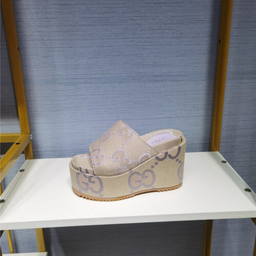 High Quality Luxury Gucci Latest Limited Edition Platform Sandals product detail