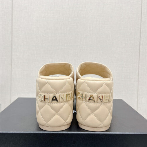 High Quality Luxury Chanel Rhombus Water Platform Platform Slippers – Style 77062 alternate view