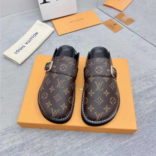 High Quality Luxury Louis Vuitton Early Spring Couple Bag Slippers – Style 87427 product detail