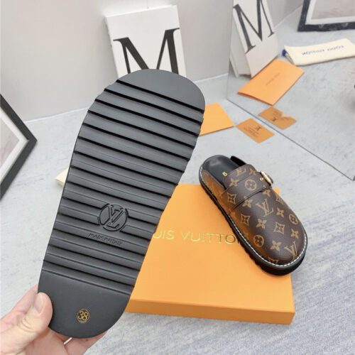 High Quality Luxury Louis Vuitton Early Spring Couple Bag Slippers – Style 87427 product detail
