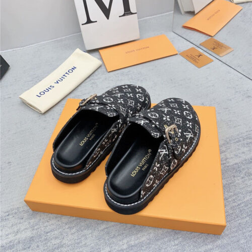 High Quality Luxury Louis Vuitton Early Spring Couple Bag Slippers – Style 54659 product detail