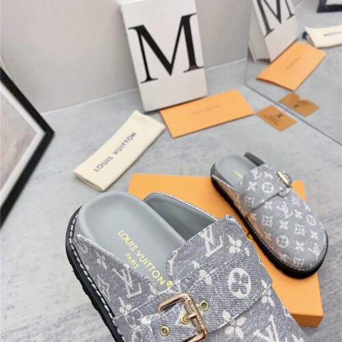 High Quality Luxury Louis Vuitton Early Spring Couple Bag Slippers – Style 21891 product detail