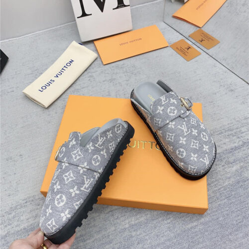 High Quality Luxury Louis Vuitton Early Spring Couple Bag Slippers – Style 21891 alternate view