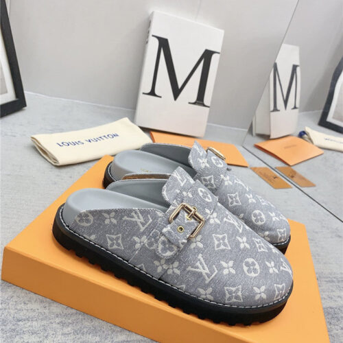 High Quality Luxury Louis Vuitton Early Spring Couple Bag Slippers – Style 21891