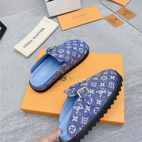 High Quality Luxury Louis Vuitton Early Spring Couple Bag Slippers – Style 89123 product detail