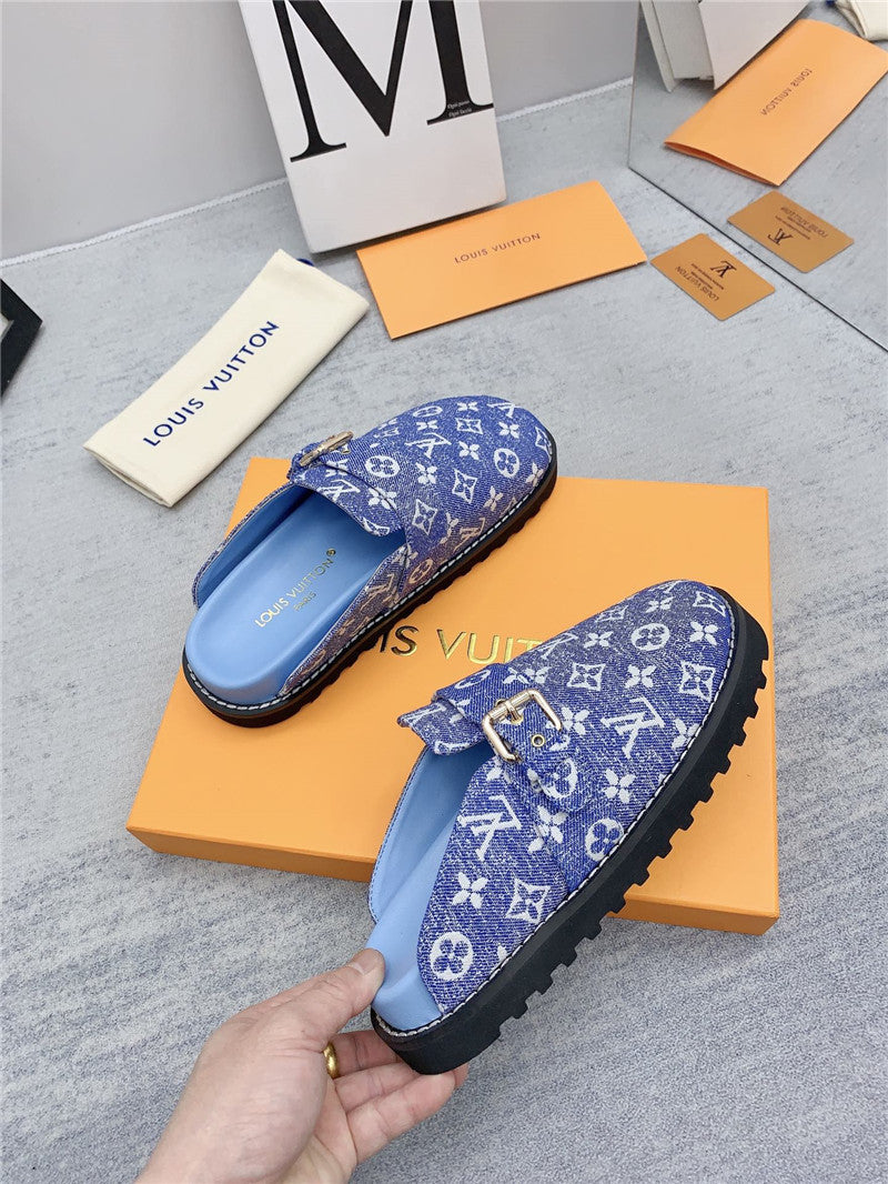 High Quality Luxury Louis Vuitton Early Spring Couple Bag Slippers – Style 89123 product detail