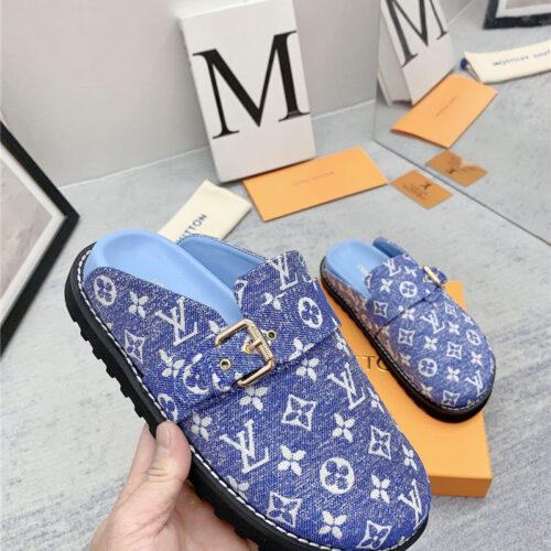 High Quality Luxury Louis Vuitton Early Spring Couple Bag Slippers – Style 89123 product detail