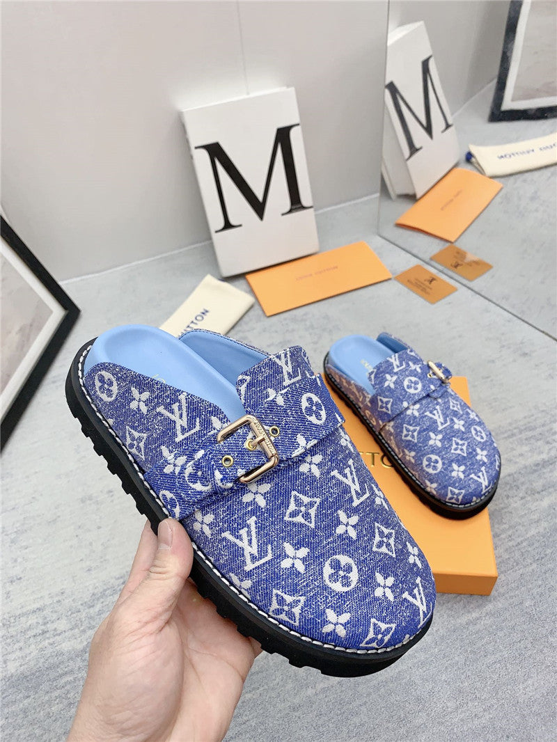 High Quality Luxury Louis Vuitton Early Spring Couple Bag Slippers – Style 89123 product detail
