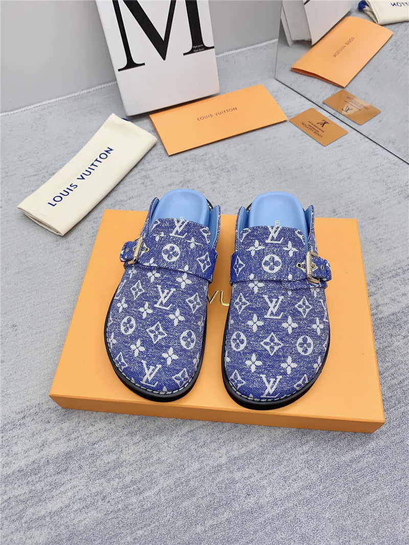 High Quality Luxury Louis Vuitton Early Spring Couple Bag Slippers – Style 89123 product detail