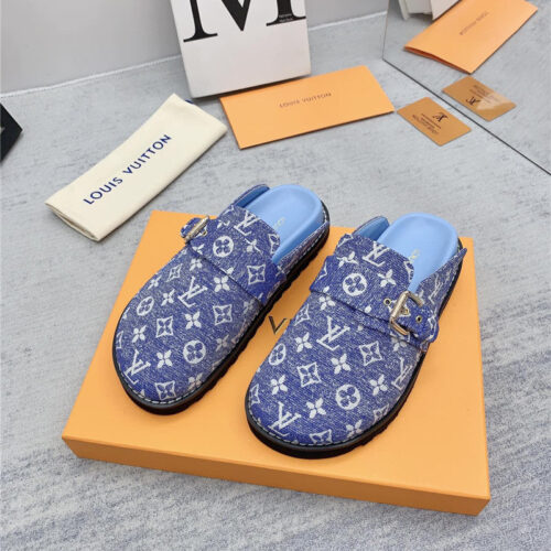 High Quality Luxury Louis Vuitton Early Spring Couple Bag Slippers – Style 89123 product detail