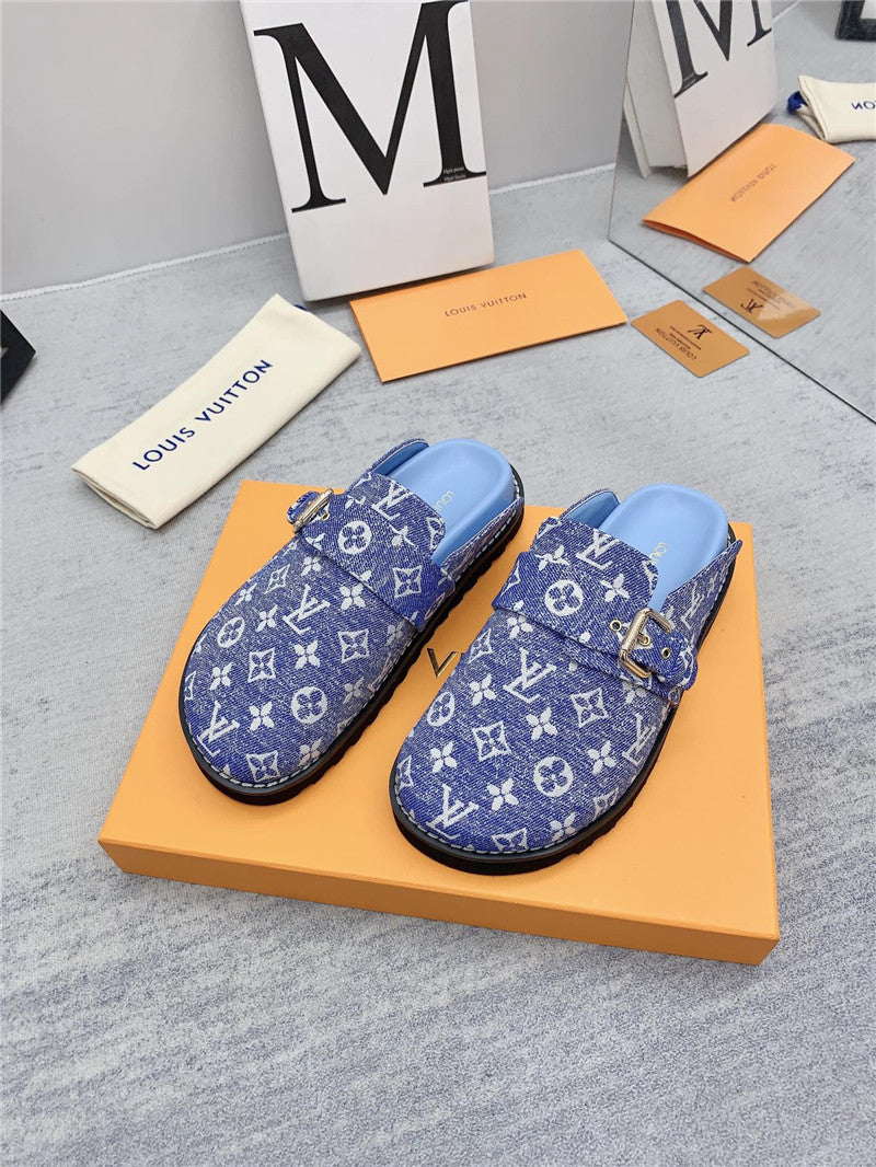 High Quality Luxury Louis Vuitton Early Spring Couple Bag Slippers – Style 89123 product detail