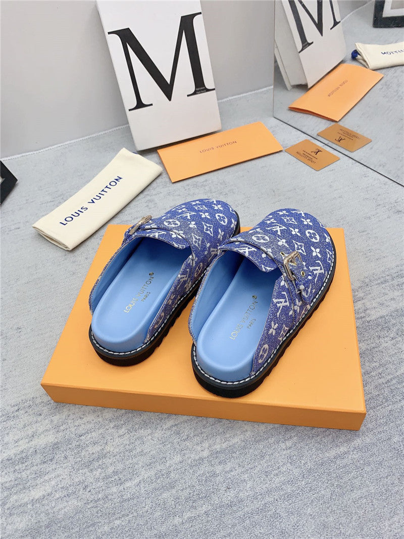 High Quality Luxury Louis Vuitton Early Spring Couple Bag Slippers – Style 89123 product detail