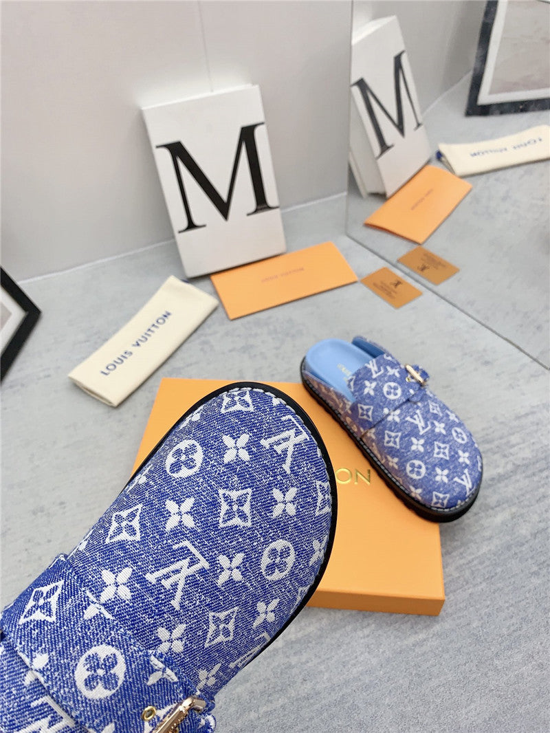 High Quality Luxury Louis Vuitton Early Spring Couple Bag Slippers – Style 89123 product detail
