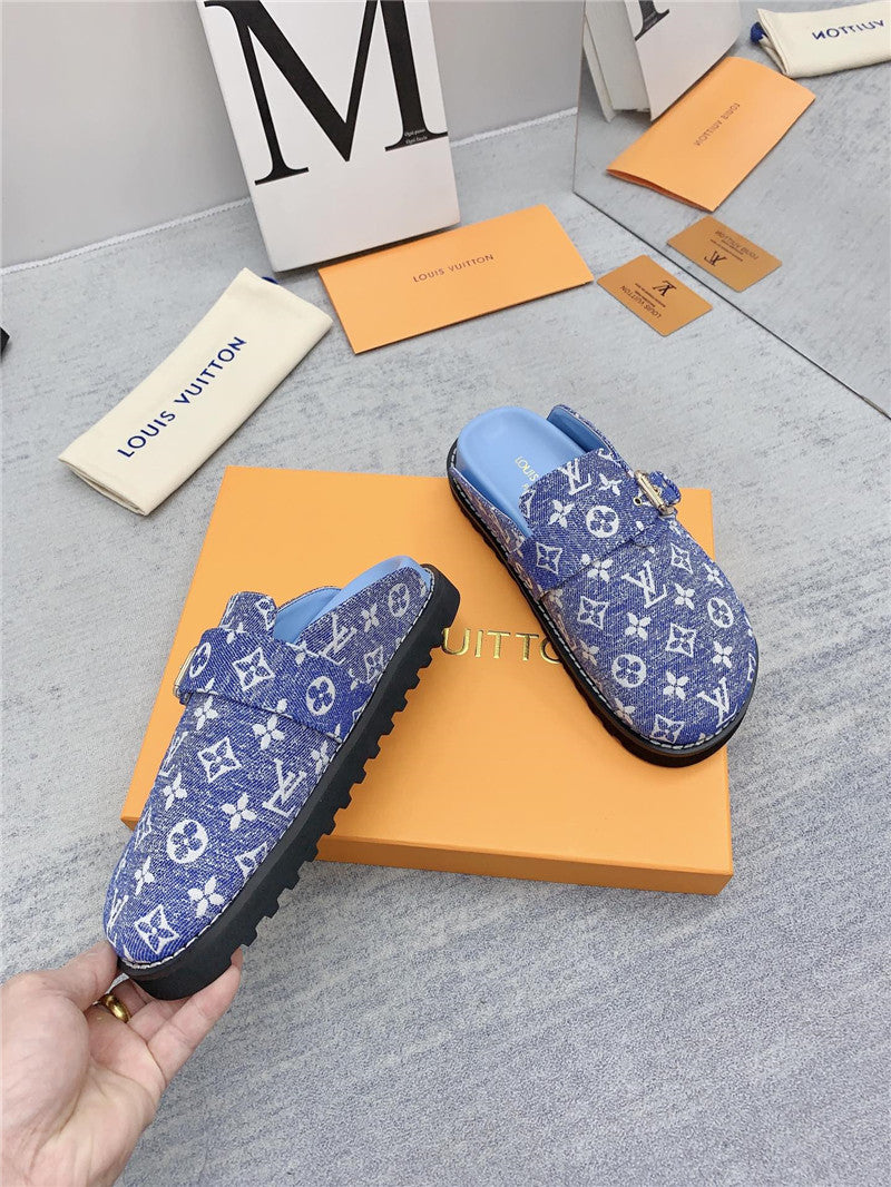 High Quality Luxury Louis Vuitton Early Spring Couple Bag Slippers – Style 89123 product detail