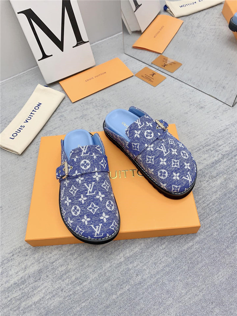 High Quality Luxury Louis Vuitton Early Spring Couple Bag Slippers – Style 89123 product detail