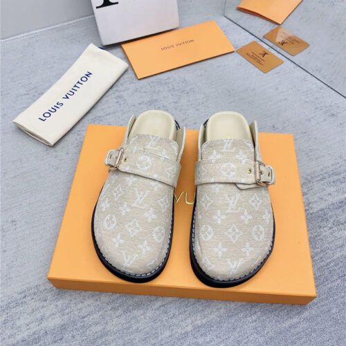 High Quality Luxury Louis Vuitton Early Spring Couple Bag Slippers – Style 56355 product detail