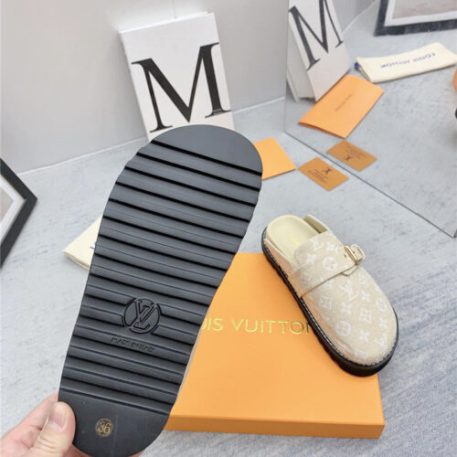High Quality Luxury Louis Vuitton Early Spring Couple Bag Slippers – Style 56355 product detail
