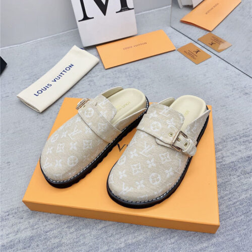 High Quality Luxury Louis Vuitton Early Spring Couple Bag Slippers – Style 56355 product detail