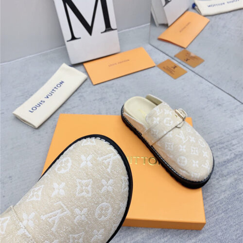 High Quality Luxury Louis Vuitton Early Spring Couple Bag Slippers – Style 56355 product detail