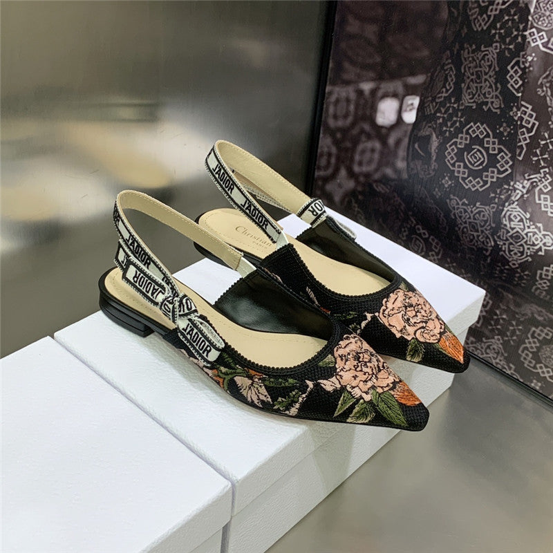 High Quality Luxury Dior Webbing Back Air Sandals – Style 21702