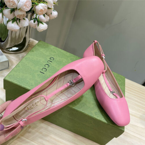 High Quality Luxury Gucci Double G Ballet Flats – Style 37939 product detail