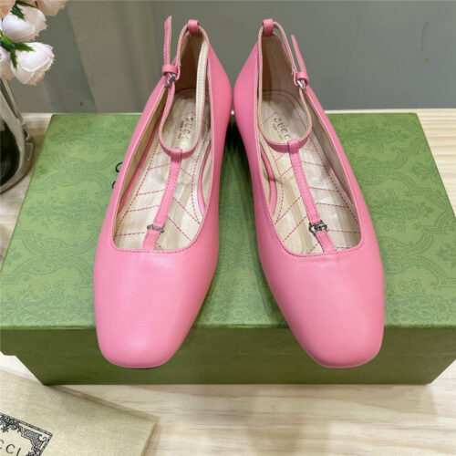 High Quality Luxury Gucci Double G Ballet Flats – Style 37939 product detail