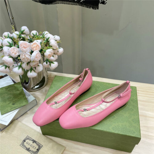 High Quality Luxury Gucci Double G Ballet Flats – Style 37939 product detail
