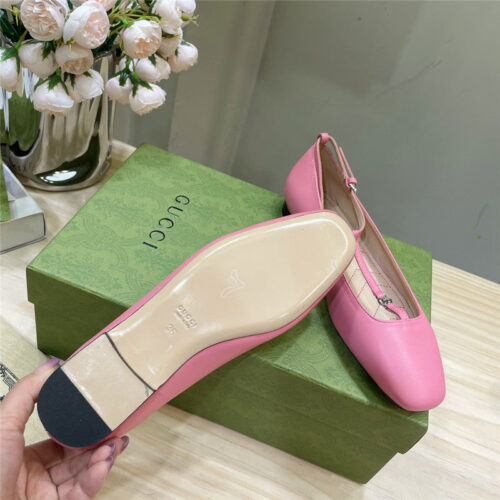 High Quality Luxury Gucci Double G Ballet Flats – Style 37939 product detail