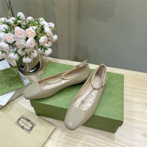High Quality Luxury Gucci Double G Ballet Flats product detail
