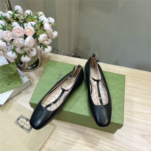 High Quality Luxury Gucci Double G Ballet Flats – Style 72403 product detail