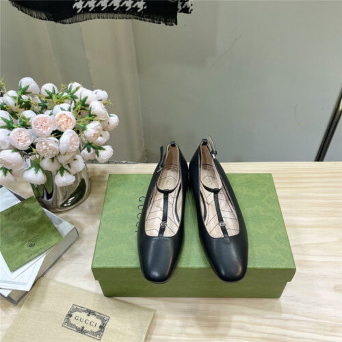High Quality Luxury Gucci Double G Ballet Flats – Style 72403 product detail