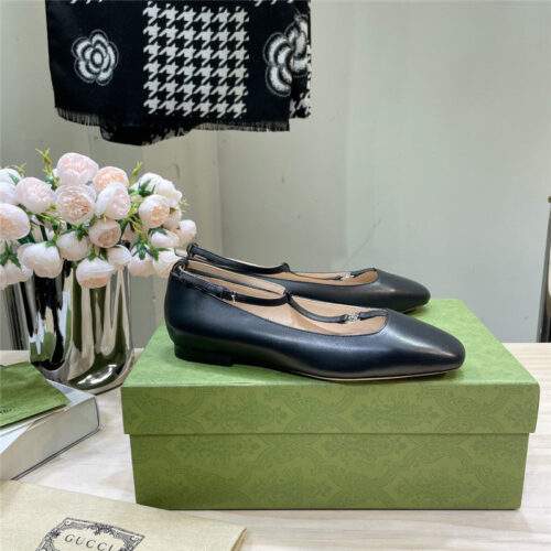 High Quality Luxury Gucci Double G Ballet Flats – Style 72403 product detail