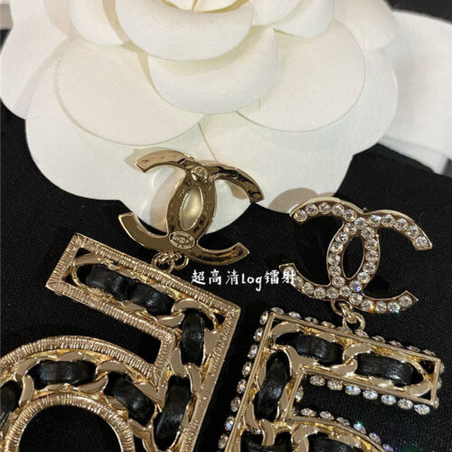 High Quality Luxury Chanel No. 5 Commemorative Earrings product detail