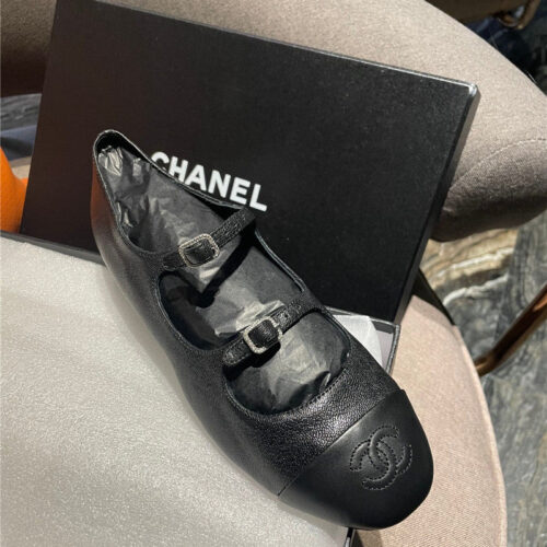 High Quality Luxury Chanel Lambskin Mary Jane Shoes product detail