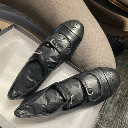 High Quality Luxury Chanel Lambskin Mary Jane Shoes product detail