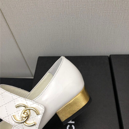 High Quality Luxury Chanel Classic Color Matching Elements Large Logo Shoes – Style 40390 product detail