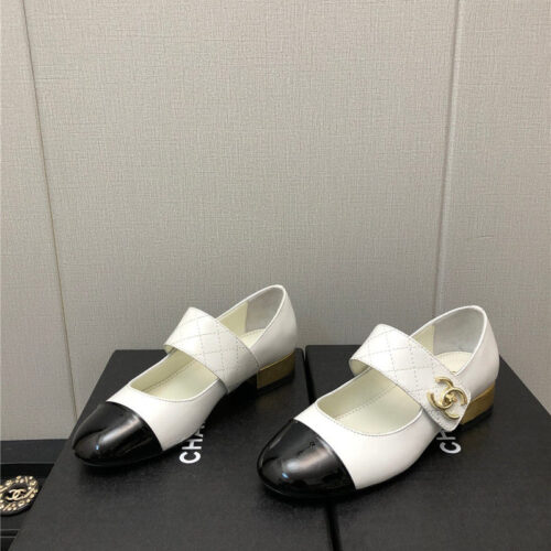 High Quality Luxury Chanel Classic Color Matching Elements Large Logo Shoes – Style 40390 product detail